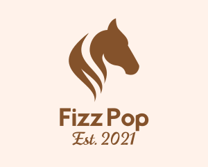 Stallion Horse Head logo design