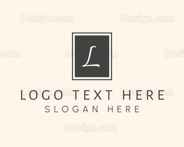 Elegant Square Lettermark Logo