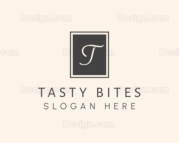 Elegant Square Lettermark Logo