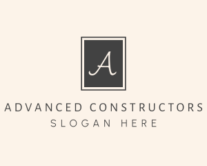 Elegant Square Lettermark logo design