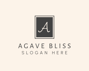 Elegant Square Lettermark logo design