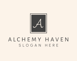 Elegant Square Lettermark logo design