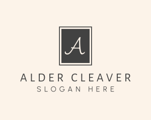 Elegant Square Lettermark logo design