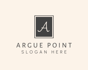 Elegant Square Lettermark logo design