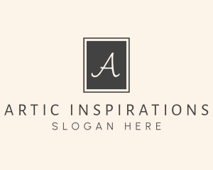 Elegant Square Lettermark logo design