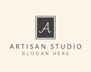 Elegant Square Lettermark logo design