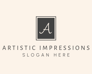 Elegant Square Lettermark logo design