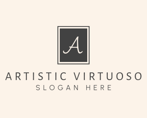 Elegant Square Lettermark logo design