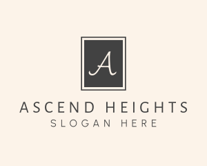 Elegant Square Lettermark logo design