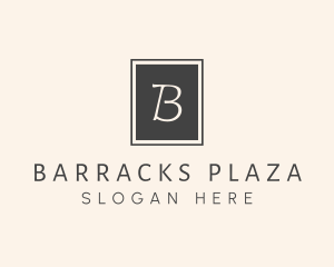 Elegant Square Lettermark logo design