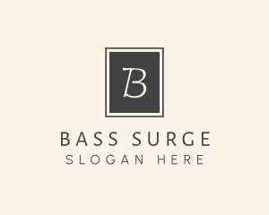 Elegant Square Lettermark logo design