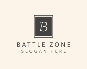 Elegant Square Lettermark logo design