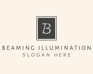 Elegant Square Lettermark logo design