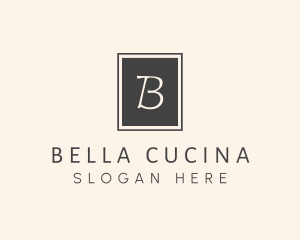 Elegant Square Lettermark logo design