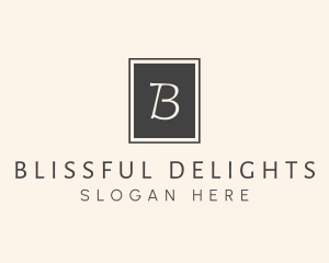 Elegant Square Lettermark logo design