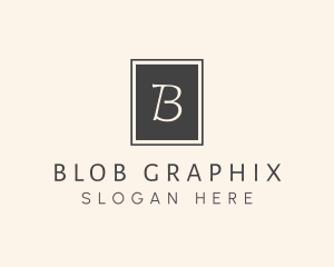 Elegant Square Lettermark logo design