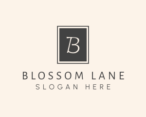 Elegant Square Lettermark logo design