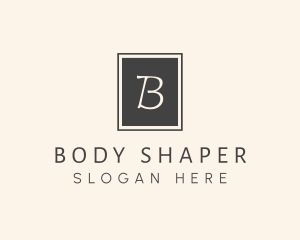 Elegant Square Lettermark logo design