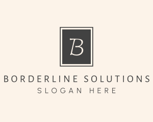 Elegant Square Lettermark logo design