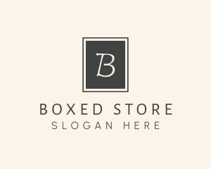 Elegant Square Lettermark logo design