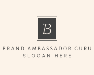 Elegant Square Lettermark logo design