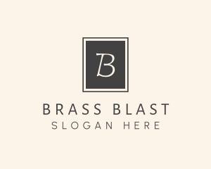 Elegant Square Lettermark logo design