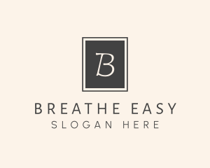 Elegant Square Lettermark logo design