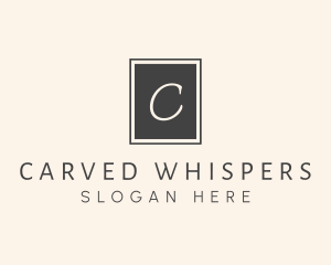 Elegant Square Lettermark logo design