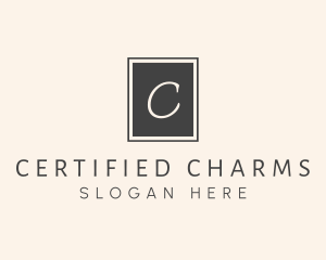 Elegant Square Lettermark logo design