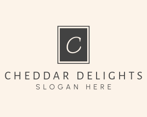 Elegant Square Lettermark logo design