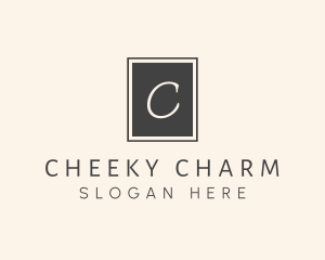 Elegant Square Lettermark logo design