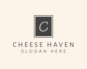 Elegant Square Lettermark logo design