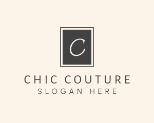 Elegant Square Lettermark logo design