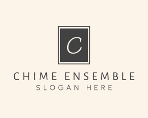 Elegant Square Lettermark logo design