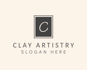 Elegant Square Lettermark logo design