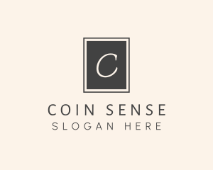 Elegant Square Lettermark logo design