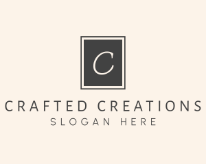 Elegant Square Lettermark logo design