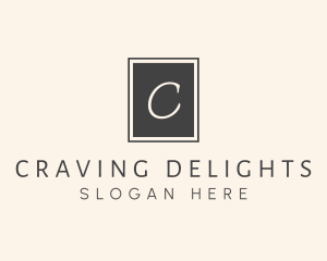 Elegant Square Lettermark logo design