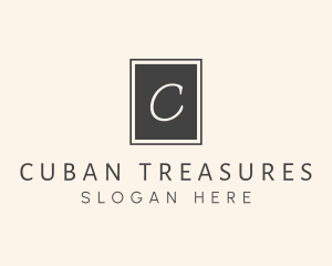 Elegant Square Lettermark logo design