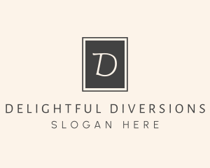 Elegant Square Lettermark logo design