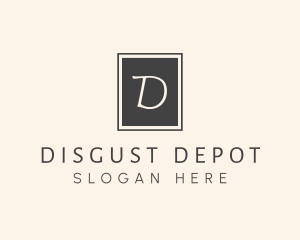 Elegant Square Lettermark logo design