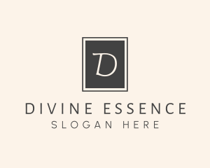 Elegant Square Lettermark logo design