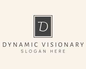 Elegant Square Lettermark logo design