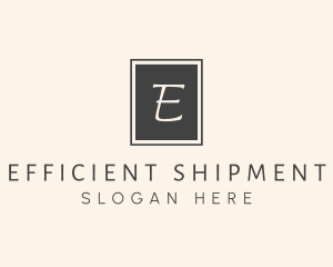 Elegant Square Lettermark logo design