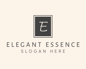 Elegant Square Lettermark logo design