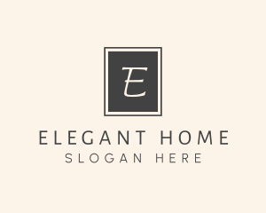 Elegant Square Lettermark logo design