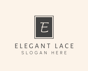 Elegant Square Lettermark logo design