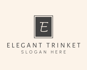 Elegant Square Lettermark logo design