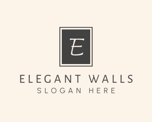 Elegant Square Lettermark logo design