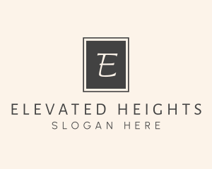 Elegant Square Lettermark logo design